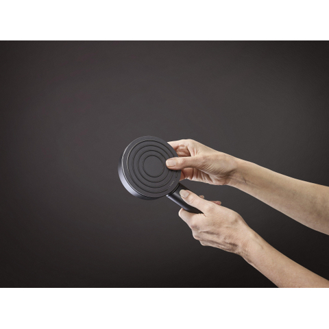 Hansgrohe Pulsify s - handdouche 10.5cm - 1jet - ecosmart - groen mat zwart SW651485