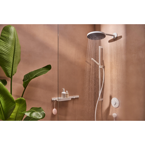 Hansgrohe Pulsify s Glijstangset - met 100 - 1jet staaf - handdouche - ecosmart - 90cm - mat wit SW918165