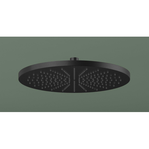 Hotbath Cobber Hoofddouche - diameter 30cm - rond - PVD - mat zwart SW1119082