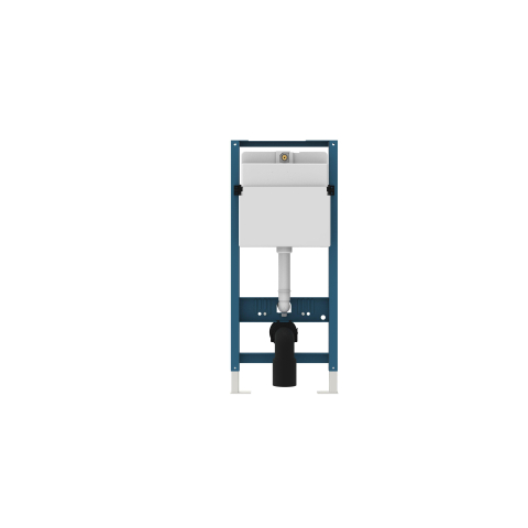 QeramiQ Flush inbouwreservoir met frame - frontbediening - dual flush OUTLETSTORE STORE44575