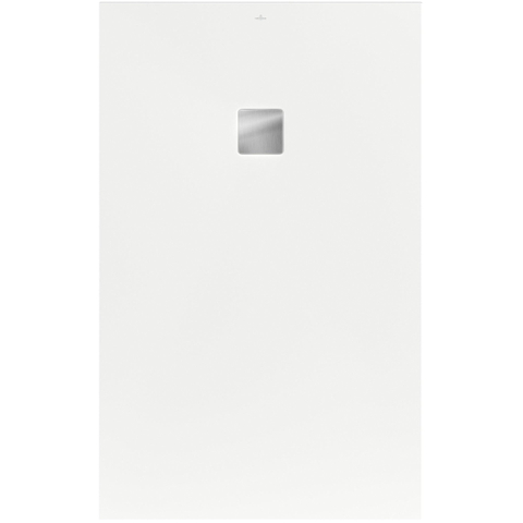 Villeroy & Boch Excello douchevloer - 160x100cm polyurethaan/acryl - Stone White (mat wit) SW376124