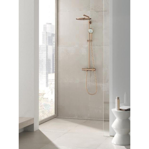 Grohe Euphoria XXL Regendoucheset Opbouw - hoofddouche 31cm - handdouche rond - warm sunset (koper) SW98858