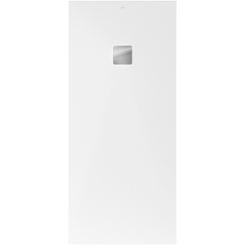 Villeroy & Boch Excello douchevloer - 180x80cm - met antislip polyurethaan/acryl - White Alpine (glans wit) SW376163