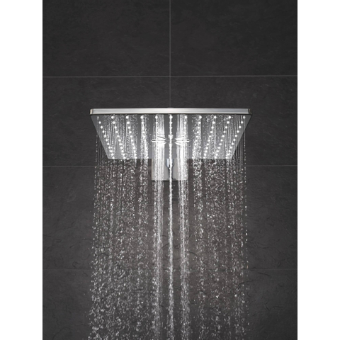 Grohe Grohtherm SmartControl inbouw regendoucheset – thermostatisch – 31 cm hoofddouche – witte knoppen – chroom SW108048