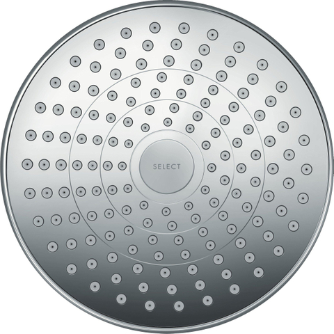 Hansgrohe Croma select s Hoofddouche S - 180 - 2jet straalhoek verstelbaar wit/chroom - wit chroom 0605486