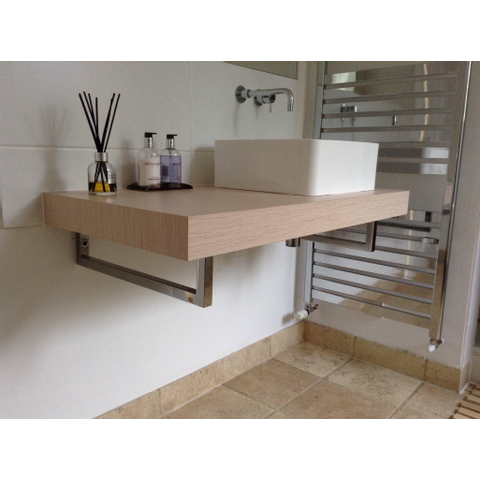 Crosswater MPRO Inbouw Wastafelkraan - inclusief inbouwdeel - 14cm en 22cm uitloop - hoogglans chroom SW84111