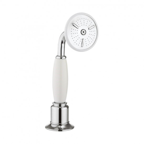 Crosswater Belgravia Handoucheset - badrandmontage- chroom/wit - wit / SW104428