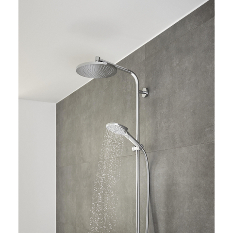 Hansgrohe Raindance Select E - select - 120 - ecosmart - 3jet - handdouche - hoogglans chroom 0450697