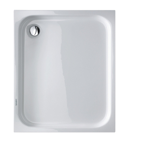 Duravit D-code Douchebak - 90x75x8.5cm rechthoekig acryl - wit 0295838