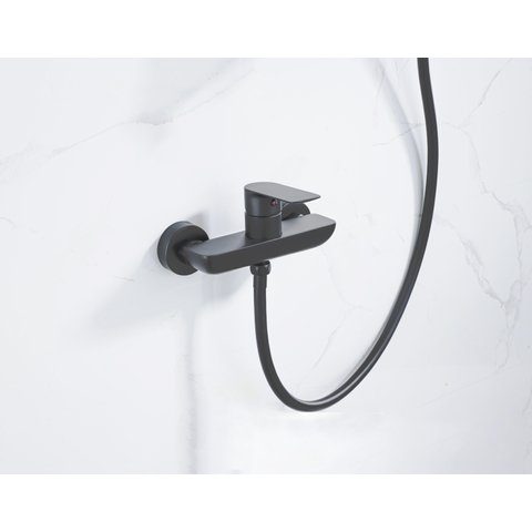 Robinet de douche Adema Sparkle 2.0 à poser noir SW696245