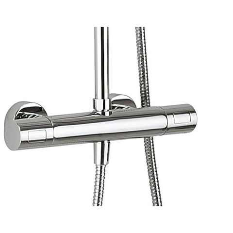 Crosswater Curve Regendouche - thermostatisch - hoogglans chroom SW24585