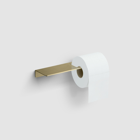 Clou Fold porte-rouleau de papier toilette sans clapet or brossé PVD SW917267