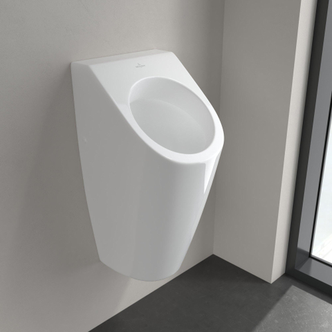 Villeroy & Boch Architectura Omnia Architectura urinoir rond - met verdekte aan en afvoer - White Alpine (glans wit) 0124436