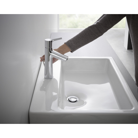 Hansgrohe Talis S wastafelkraan - 100 met waste - hoogglans chroom SW29012