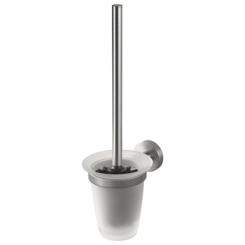 Haceka Kosmos Ensemble balai de WC mural aspect inox chrome mat SW653962