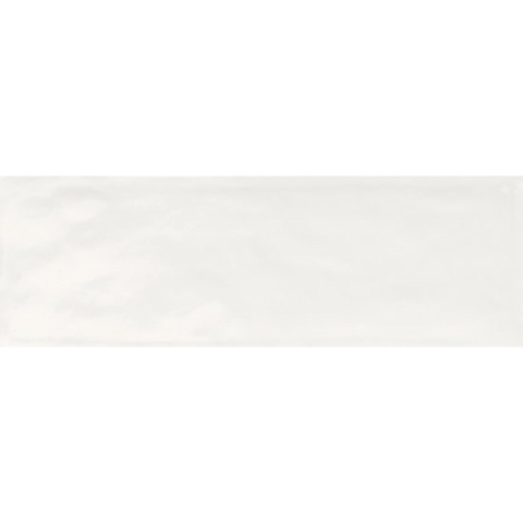Ragno Brick glossy Wandtegel 10x30cm 7.5mm witte scherf White SW24132