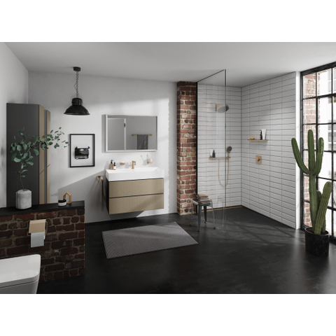 Hansgrohe Designflex Textiel - doucheslang - 160cm - geborsteld brons SW918180