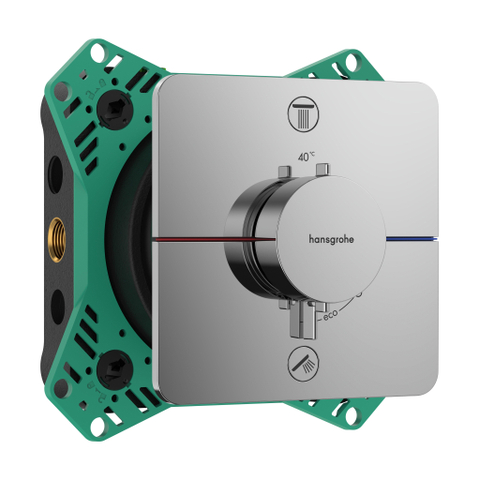 Hansgrohe Showerselect comfort q Thermostaat - inbouw - 2 functies - hoogglans chroom SW918088