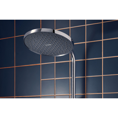 Hansgrohe Activera S - showerpipe - 240 - 1jet - ecosmart - mengkraan - hoogglans chroom SW1388018