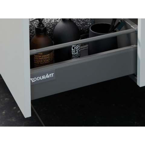 Duravit D-neo Wastafelonderbouwkast - met 1 lade - inclusief consoleplaat - voor 1 wastafel midden - 120x55x45.9cm natu - mat natuur eiken (hout) SW641260