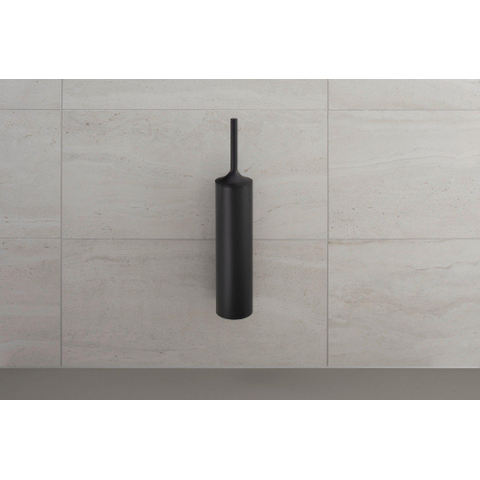 Duravit Starck T Borstelgarnituur - wandmodel - 43.5x8cm - mat zwart SW297067