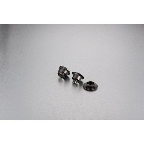 Fortifura Calvi Afvoerplug - klikwaste - PVD - geborsteld gunmetal (antraciet) SW769500