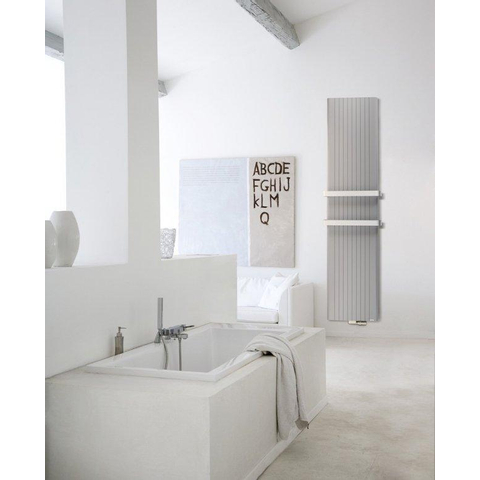 Vasco Alu Zen Radiateur décor 160x10x45cm 1446W aluminium Aluminium Grey January SW141311