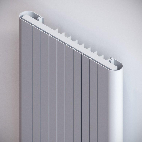 Vasco Alu Zen Radiateur décor 160x10x45cm 1446W aluminium Aluminium Grey January SW141311