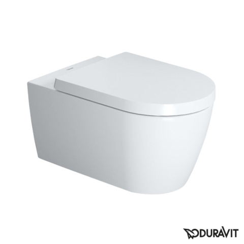 Duravit Starck Me Toiletset - inbouwreservoir - diepspoel - wandcloset - softclose - bedieningsplaat verticaal/horizontaal - chroom SW158521