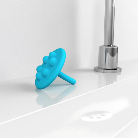 Clou Wash Me stop-eau en silicone Bleu SW9457