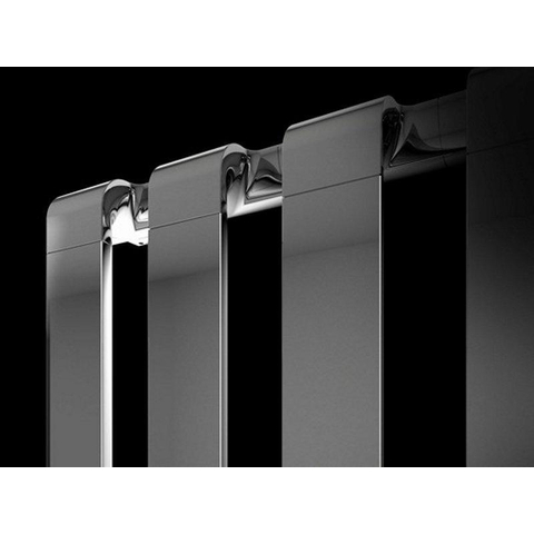 Nemo Stock Radiateur design STEPV aluminium H 1800 x L 670 mm 789 W couleur chromée SW291288