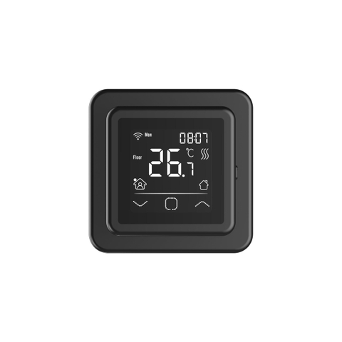 Rosani by Magnum Tapis Kit de chauffage au sol électrique - 300 Watts - 2 m² - avec thermostat Wifi noir SW1233502