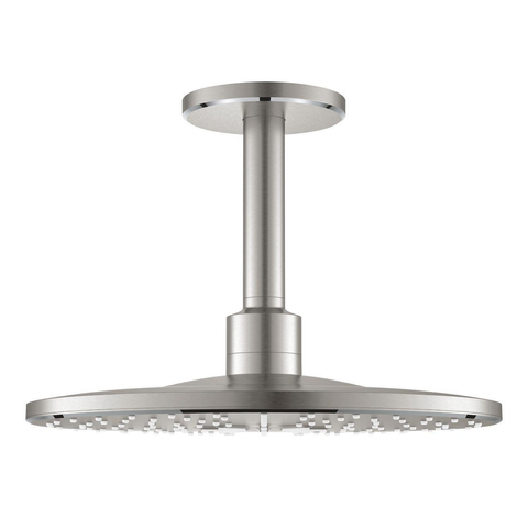Grohe Rainshower SmartActive 310 Hoofddouche - 31cm - 2 straalsoorten - plafondarm 14.2cm - Supersteel (RVS) SW545416