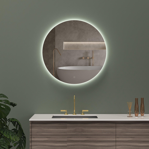 Arcqua Round Spiegel - rond - 80cm - spiegelverwarming - backlight LED TWEEDEKANS OUT14865
