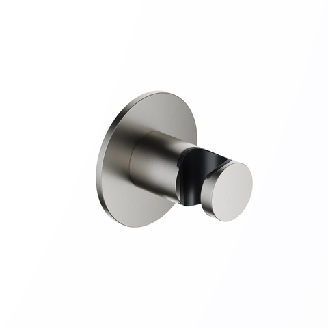 Hotbath Ace Wandsteun - voor handdouche - geborsteld nikkel (RVS) SW1119232