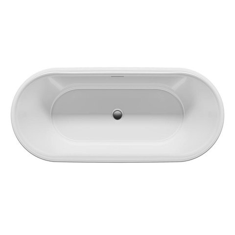 Baignoire îlot Riho Modesty 170x76cm Acrylique blanc SW523341
