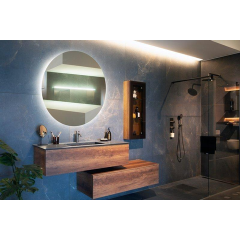 Plieger Ambi Round miroir – rond Ø 100 cm – LED indirecte tout autour SW225414
