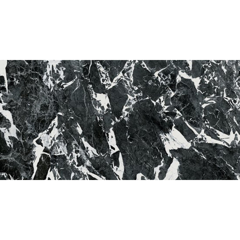 Ceralto Marvella Marble Vloertegel - 60X120 - 6.5mm - glans - zwart SW1578764