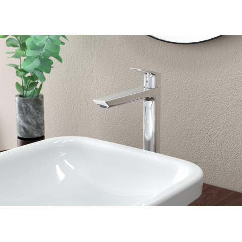 Hansgrohe Logis Wastafelkraan - 172 zonder plug - hoogglans chroom SW651433