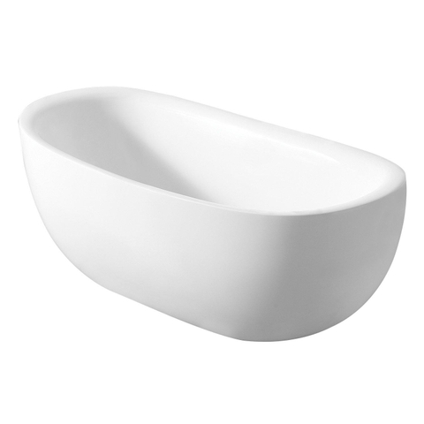 Zeza Aosta Vrijstaand Bad - 180x80x63cm - glans wit SW161912