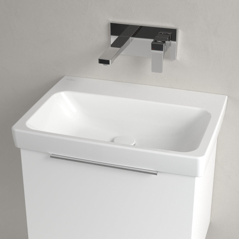 Villeroy & boch Architectura Lavabo - 44,5x60cm - dessous rectifié - sans trou de robinet - blanc alpin SW1171045