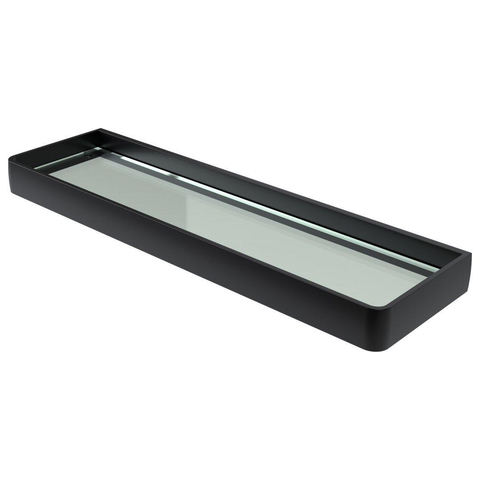 Haceka Aline Étagère aluminium Noir mat SW653939