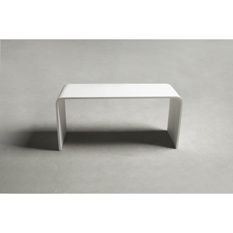 Ideavit Solidtondo Tafel 90x30x43cm Solid surface mat wit SW96995