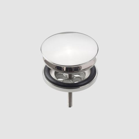 Clou Pollux bouchon avec capot de recouvrement non obturable inox Chrome SW9444