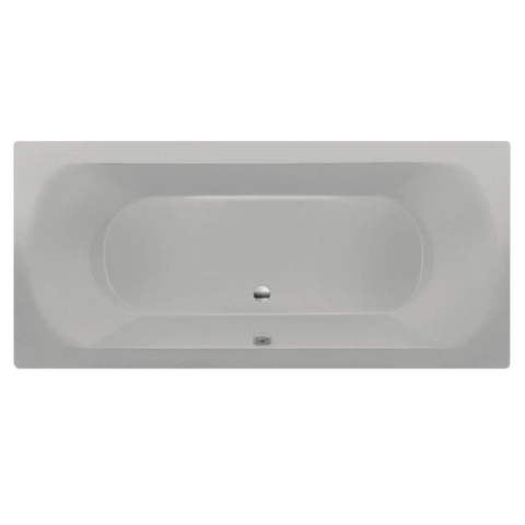Xenz Lagoon Duobad - 180x80x53 - afvoer Midden - acryl - cement SHOWROOMMODEL SHOW26647