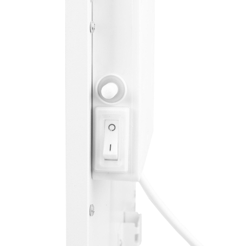 Eurom Mon Soleil Panneau infrarouge - 123.7x63.8cm - IP24 - 720watt - wifi - sol/mur - Horizontal / Vertical - métal blanc mat SW999856