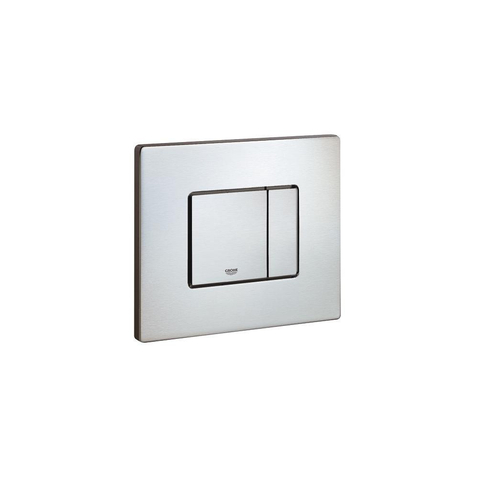 Grohe Skate Cosmopolitan Bedieningsplaat - dualflush - EcoJoy - horizontaal - rvs 0720027