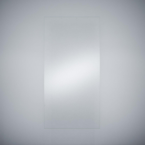Wiesbaden Slim glaswand 100x200cm met 8mm helder nano glas zonder profiel en stabilisatiestang TWEEDEKANS OUT7600