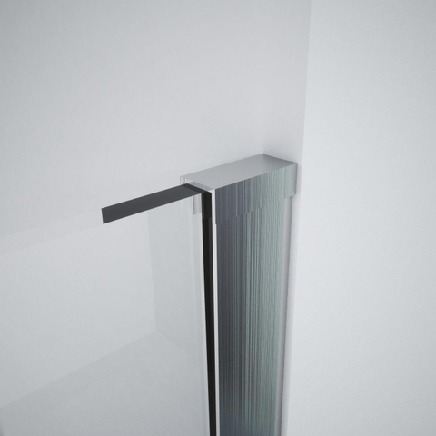 Wiesbaden Slim Profielset - met stabilisatiestang - 120cm - geborsteld staal (RVS) SW203912