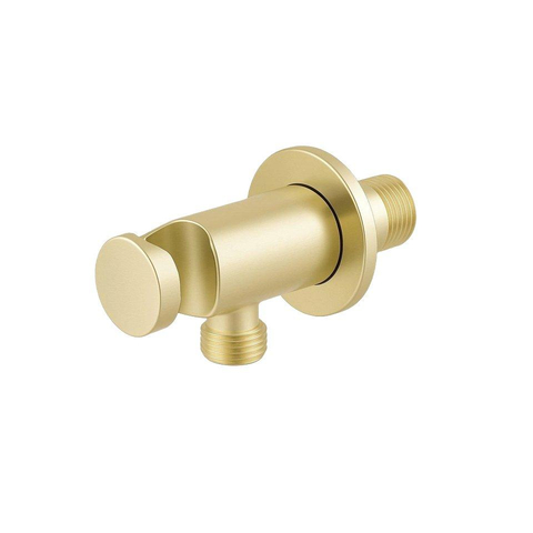 Grohe - Adema Rise regendoucheset – 25 cm hoofddouche – 38 cm gebogen wandarm – vaste douchehouder – cool sunrise geborsteld SW1248537